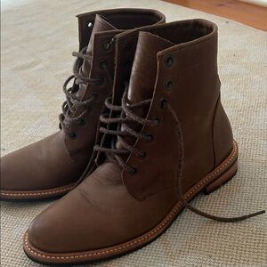 Nisolo Brown Leather Boots 8.5